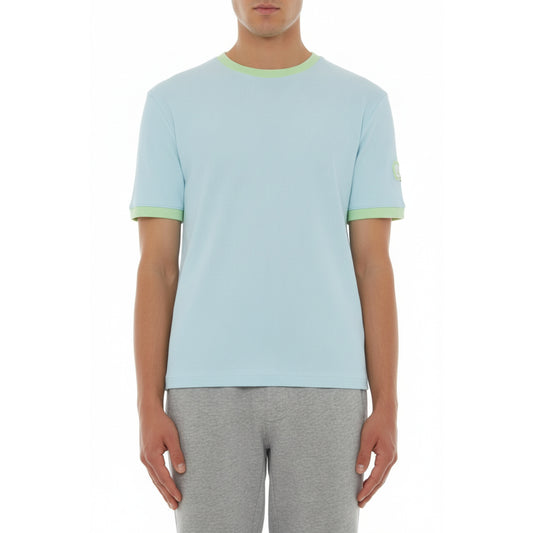 Moschino Light Blue Green Trim T-shirt (A07054406-0332) Men