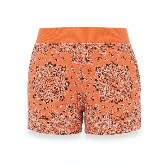 Moschino Paisley Print Athletic Shorts Orange (A67159433-1035) Women
