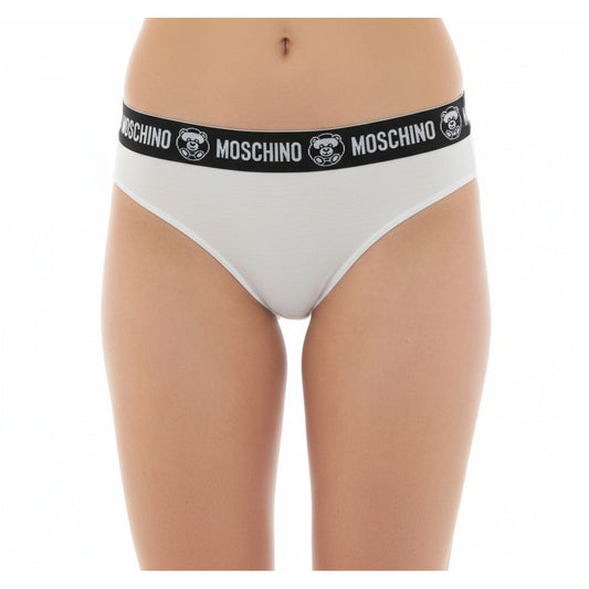 Moschino Logo Band Brief White (A13044410-0001) Women