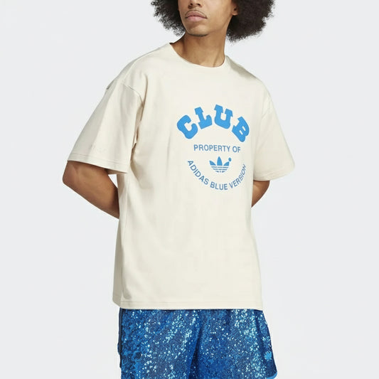 Adidas Short Sleeve Shirts CLUB TEE (IA2489-SILVER) Men