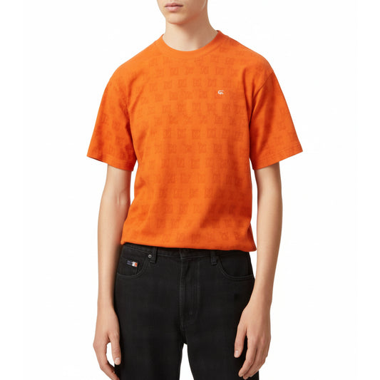 Moschino Orange Terry Towel T-shirt (A07039422-0035) Men