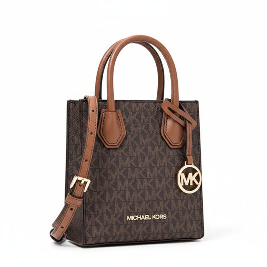 Michael Kors Mercer Mini Tote Brown, Women
