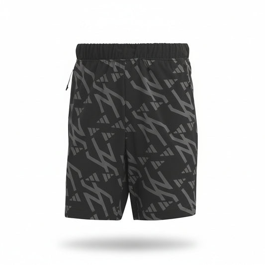 Adidas Logo Print Training Shorts Black, Men