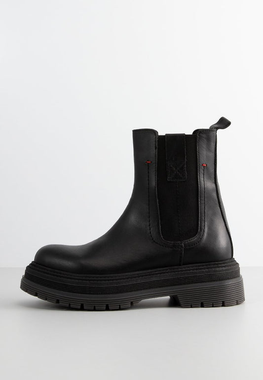 Inuovo Boots Black (ZZO1RXH38-Q00) Women
