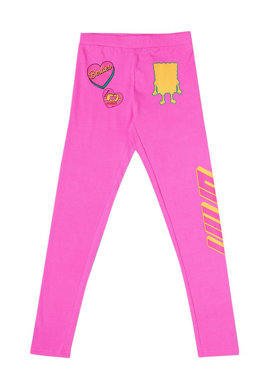 Liu Jo SPONGEBOB LEGGINGS LEG27LJG FUXIA pink (ZZO1V7U20-J00) Kids
