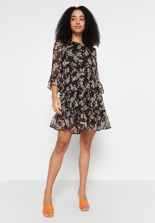 JDYJAYLE 3/4 FRILL DRESS WVN LO Women