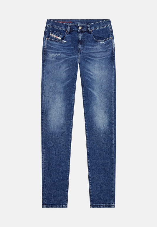 Diesel 2019 D STRUKT 09F55 Slim Jeans Blue (DI122G115-K11) Men