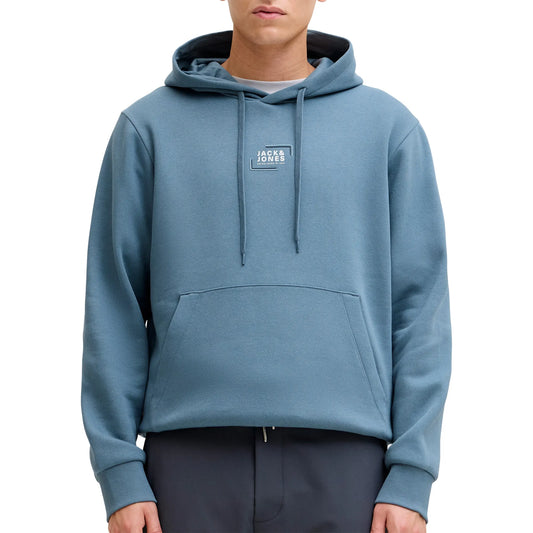 Jack & Jones Corp Graphic Logo Hoody (12268422-BLUEMIRAGE) Men