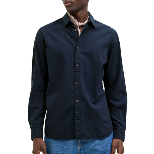 Jack & Jones Summer Casual Shirt (12269315-NAVYBLAZER) Men
