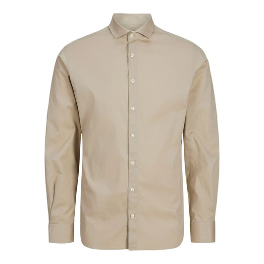 Jack & Jones Blajaxon Stretch Classic Shirt (12269856-PURECASHMER) Men