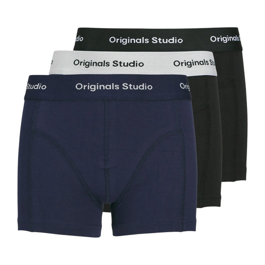 Jack & Jones Vesterbro Solid Trunk Boxershorts Junior (3-pack) (12274684-OCEANCAVERN) Kids