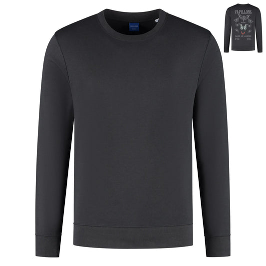Jack & Jones Bradley Papillon Sweater (12275150-ASPHALT) Men