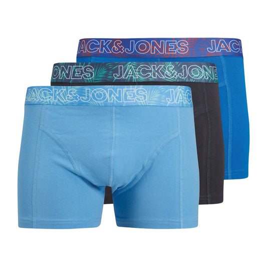 Jack & Jones Pete trunk Boxershorts Junior (3-pack) (12277848-AZUREBLUE) Kids