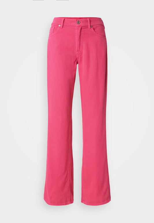 7 for all mankind TESS TROUSER Colored Tencel Pink (7F121N141-J11) Women