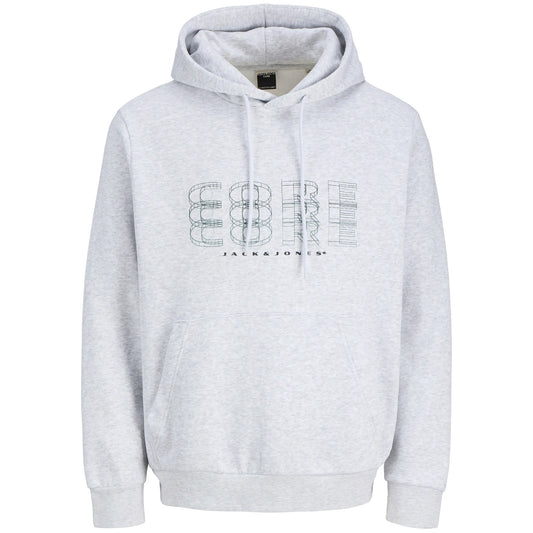 Jack & Jones Core Logo Hoodie (12284536-WHITEMELANG) Men