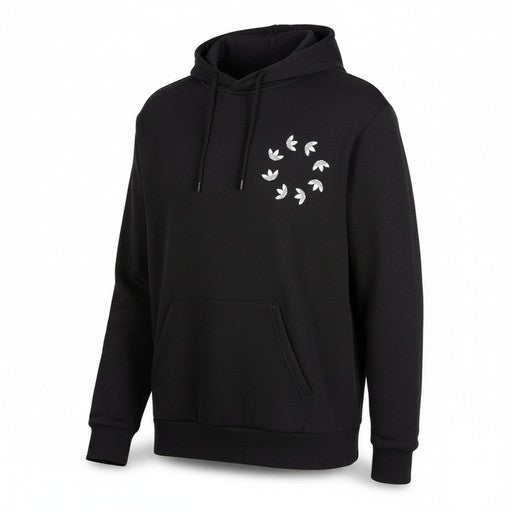 Adidas Originals Multi Logo Hoodie Black, Men