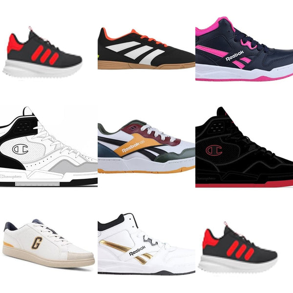Kids' Sports Shoes - adidas, Reebok, Champion cover