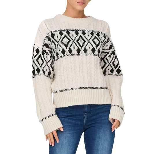 Only Marent Knitted Sweater (15314887-CLOUDDANCER) Women