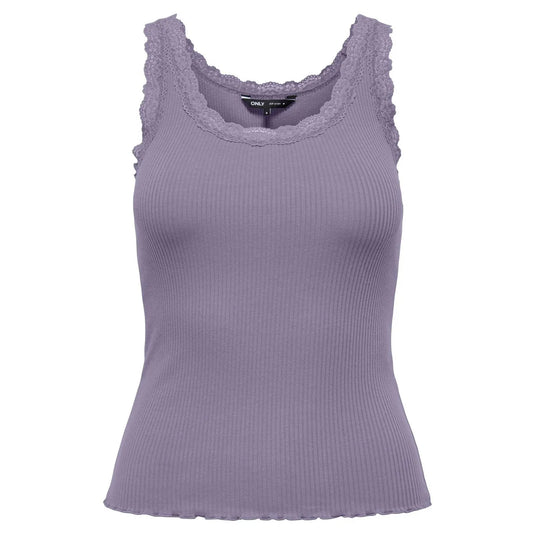 Only Sara Sharai Lace Top (15345994-DUSK) Women