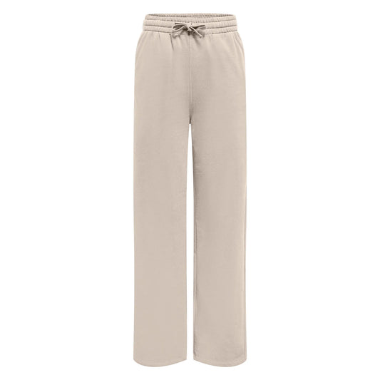 Only Play Jony Life HW Brush Wide Sweatpants (15359451-PUMICESTONE) Women