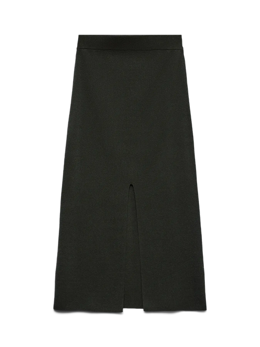 Awuly High Waist Ankle Skirt Knit Rosin (10336419) Women