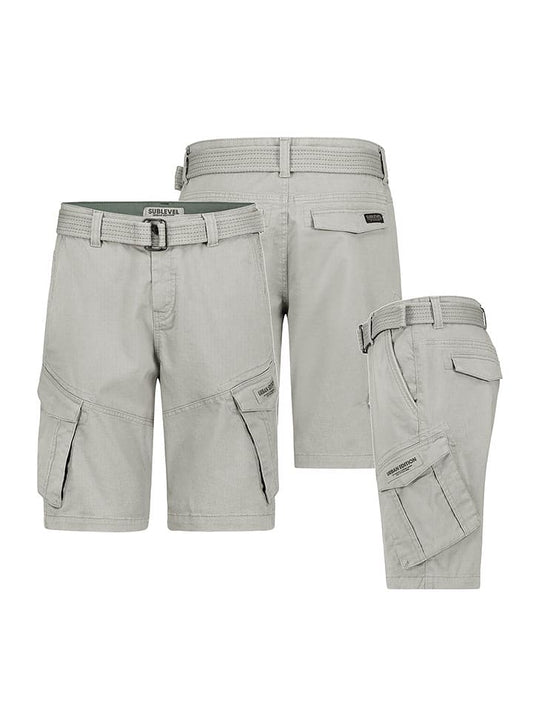 Sublevel Cargo Bermuda Shorts Shorts Light Grey Men