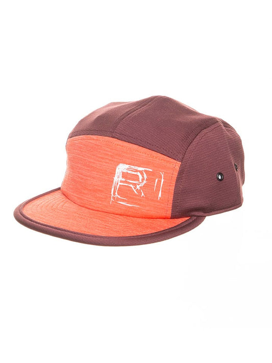 ORTOVOX Cap "Fast Upward" Orange / Burgundy Unisex