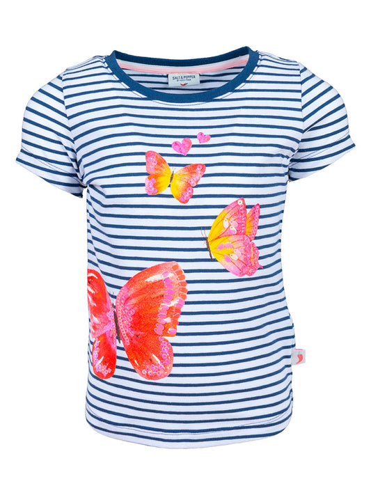 Salt and Pepper Shirt Navy Kids