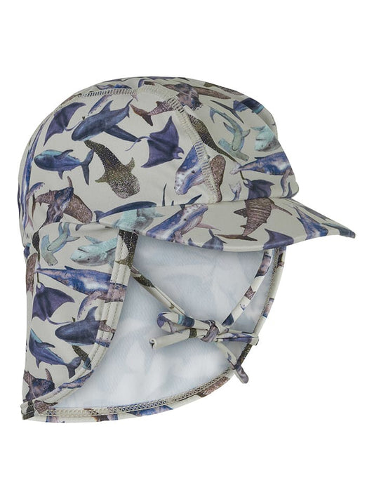 mikk-line Neck Flap Cap Grey Unisex