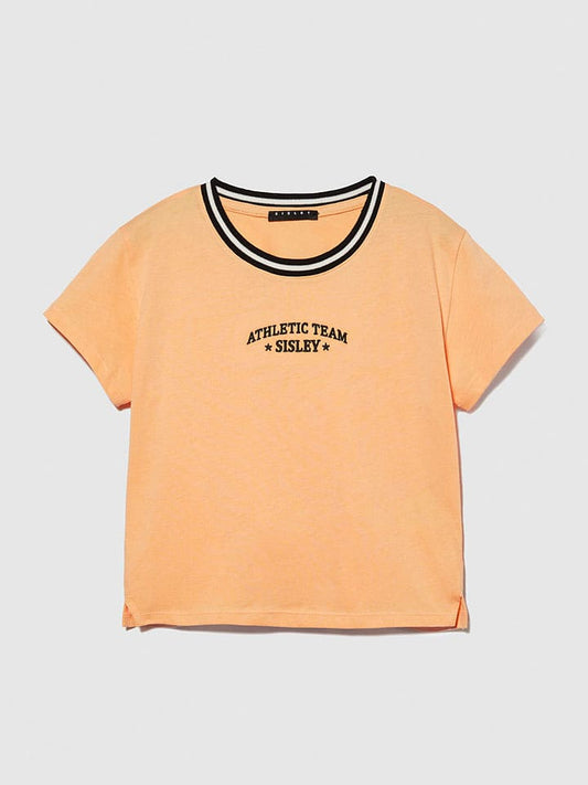 Sisley Shirt Orange Kids