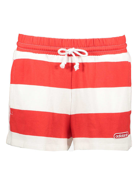 adidas Shorts Red / White Women
