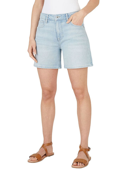 Pepe Jeans Denim Shorts Light Blue Women