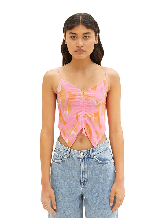 Tom Tailor Top Pink / Orange Women