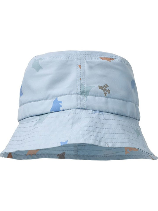 Wheat Sun Hat "Tilo" Light Blue Unisex