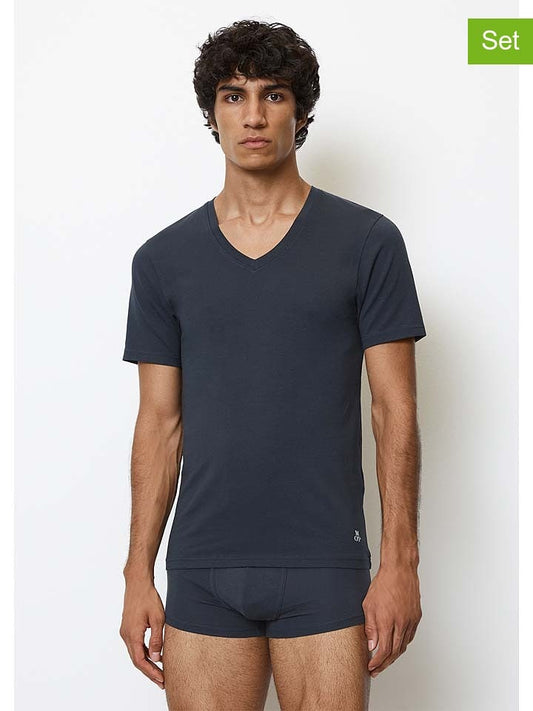 Marc O´Polo Bodywear 2-Piece Set: Shirt Navy Men