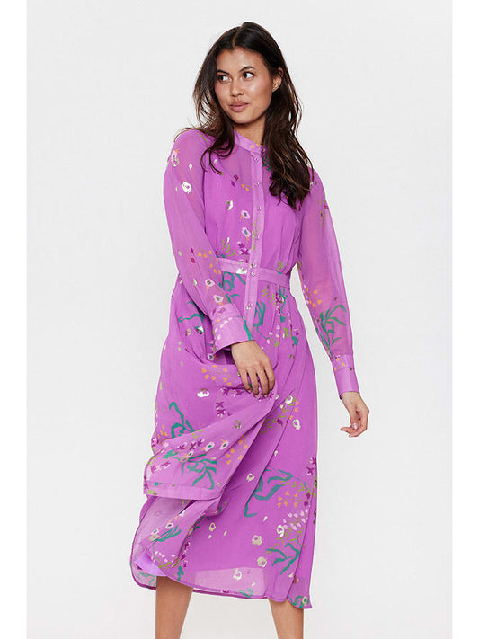 NÜMPH Dress Purple / Multicolour Women