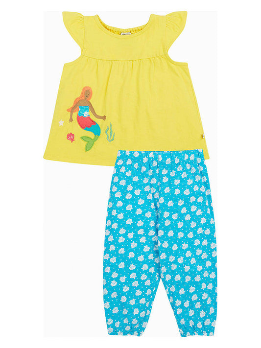 Frugi 2-Piece Outfit Blue / Yellow Women