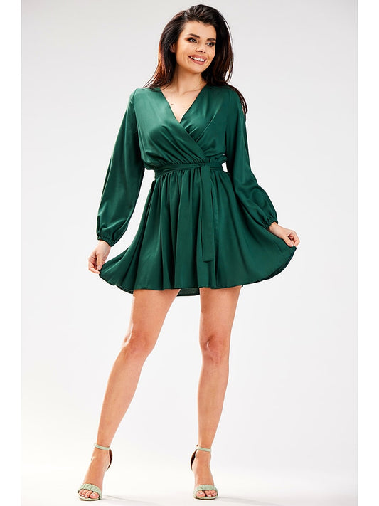 Awama Dress Green Women