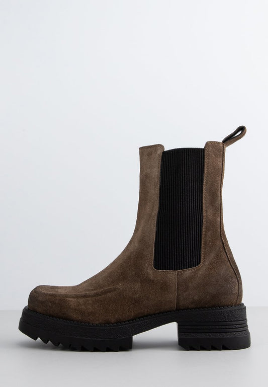 Lazamani Boots Olive (ZZO1SC004-N01) Women