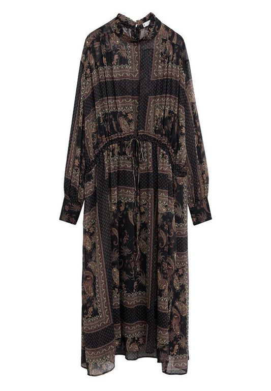 Mango Fließendes print-kleid (M9121C4OX-Q11) Women