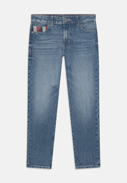 Tommy Hilfiger MODERN STRAIGHT SALT & PEPPER light blue (TO124A077-K11) Kids