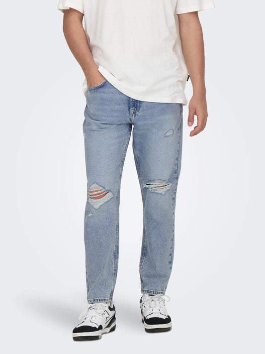 Only & Sons Straight Fit Jeans Avi Blue (22024927-3556168) Men