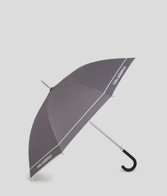 Karl Lagerfeld K/Monogram Lg Umbrella Ash Grey / Cement (246W3899180) Women