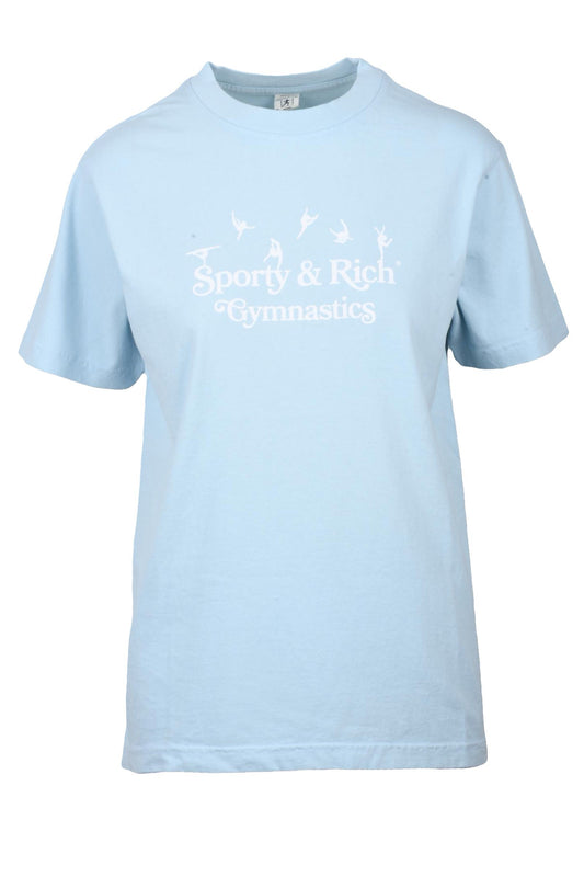 SPORTY & RICH t-shirt Celeste (253683-1042) Women