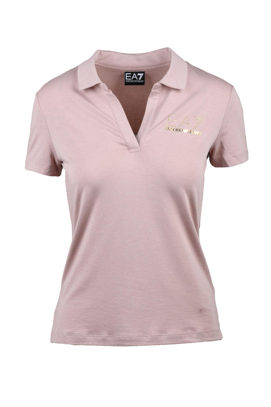 Ea7 Emporio Armani T-shirts & Tops Powder Pink (258096) Women