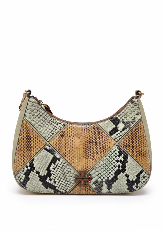 TORY BURCH shoulder bag GREEN/BEIGE (261555-1432) Women