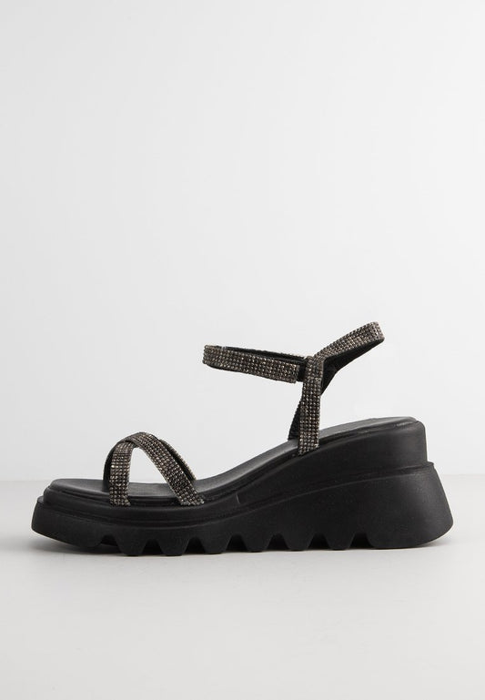 Inuovo Sandals Black (ZZO20X936-Q00) Women