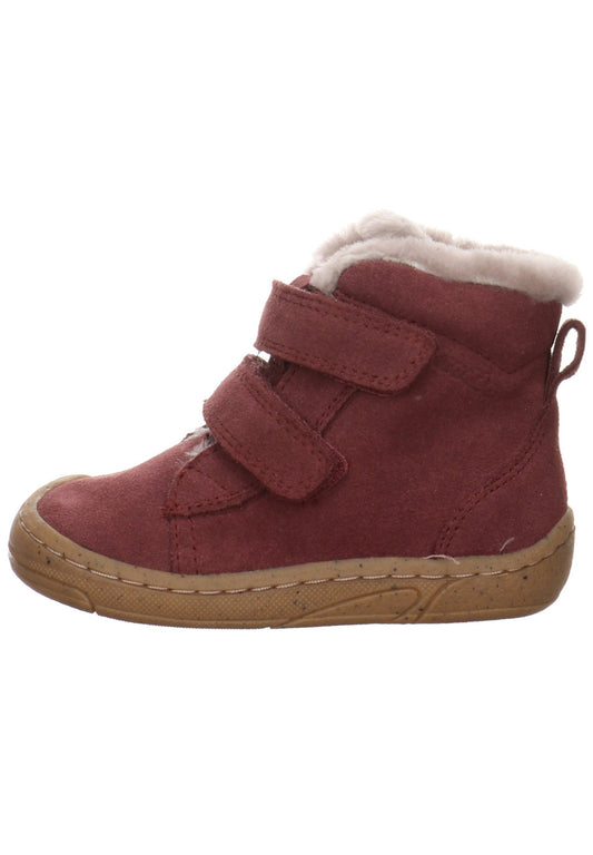 Froddo Baby Lauflernschuhe Krabbelschuhe Minni Warmfutterboots mottled dark red (F0114I01F-G11) Kids