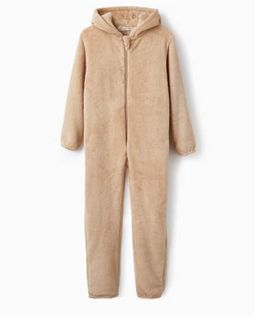 Zippy Overall Coral Fleece Dark Beige (31055771005) Kids