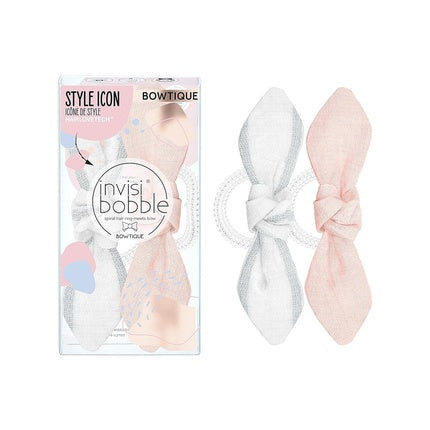 Invisibobble Bowtique Nordic Breeze Hair Ties Lemming Go - 2 Pieces